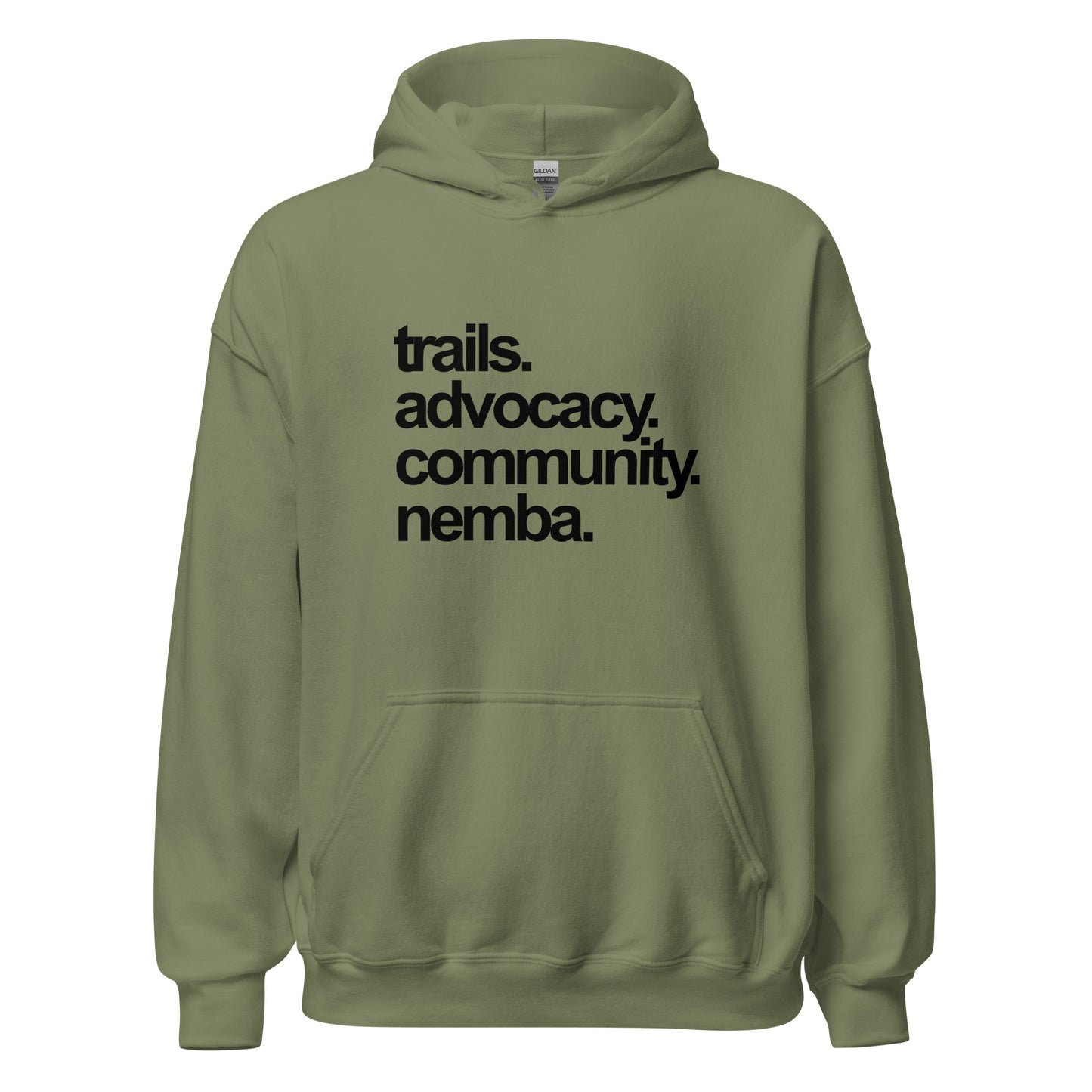 Unisex Hoodie, Black TAC Logo